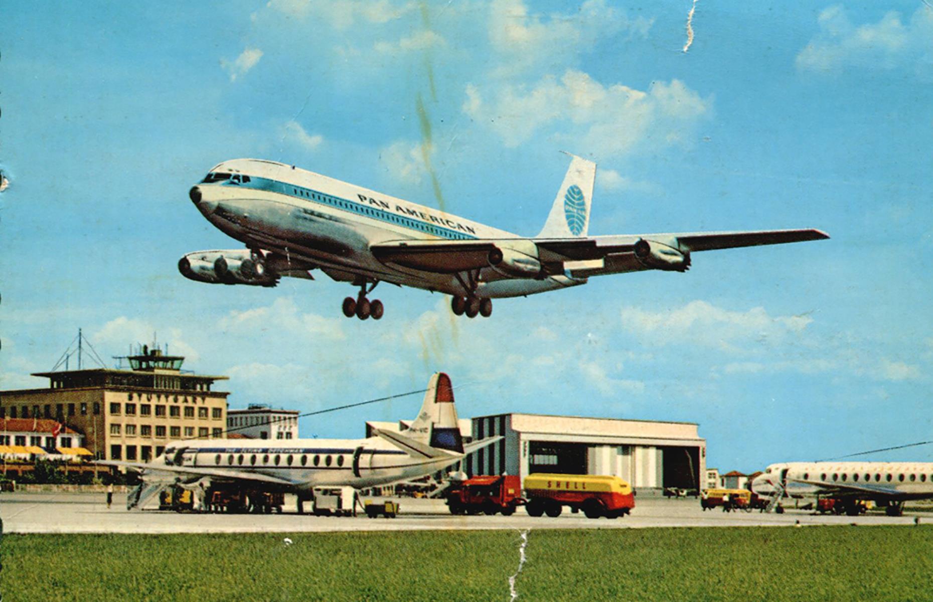 The advent of commercial air travel